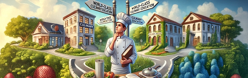 How to choose the right culinary institute? A guide for all aspiring chefs. 