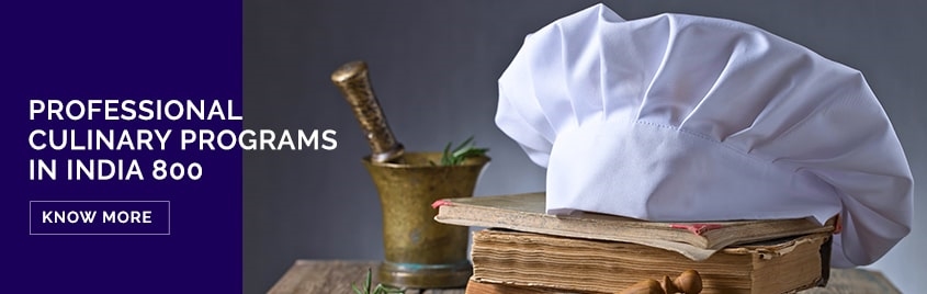 Professional Culinary Programs in India