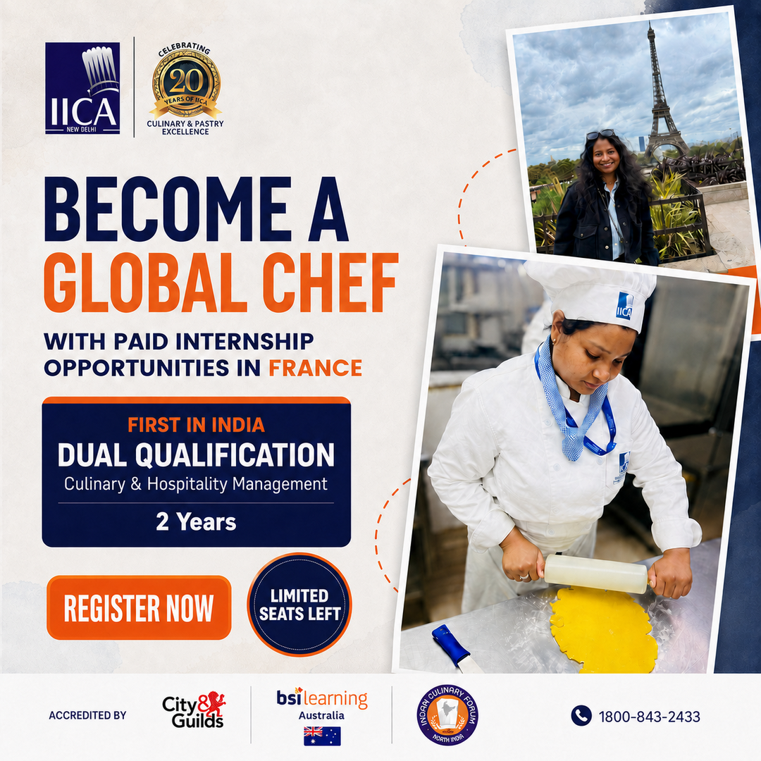 Your Patisserie Career Begins at IICA! Admission Closing Soon. 